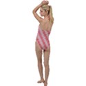 Dots red on white Go with the Flow One Piece Swimsuit View2
