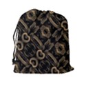 Modern Intricate Print Pattern Drawstring Pouch (2XL) View2