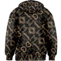 Modern Intricate Print Pattern Kids  Zipper Hoodie Without Drawstring View2