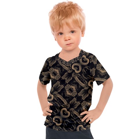 Modern Intricate Print Pattern Kids  Sports Tee by dflcprintsclothing