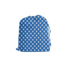 Fleurmargueritebl Drawstring Pouch (medium) by kcreatif