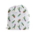 cacti in pots Drawstring Pouch (XL) View1