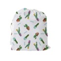 cacti in pots Drawstring Pouch (XL) View2