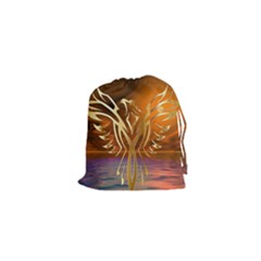 Pheonix Rising Drawstring Pouch (xs) by icarusismartdesigns