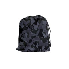 Camouflage Violet Drawstring Pouch (medium) by kcreatif