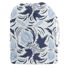 Folk Floral Pattern  Flowers Print  Drawstring Pouch (3xl) by Eskimos