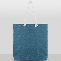 Algae And Aquatic Plants Full Print Rope Handle Tote (large) by SychEva