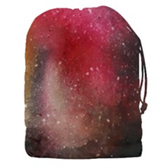 Red And Yellow Drops Drawstring Pouch (3xl) by goljakoff