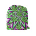 Purple, White, Green, Marijuana, Leaves, CBDOilPrincess  5de76707-e767-40d0-a70d-e7c36407f0a3 Drawstring Pouch (XL) View2