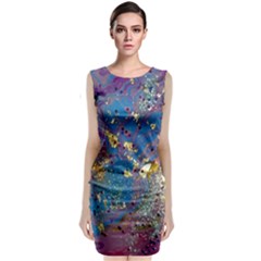 My Pour Cup Painting 7 1 Cbdoilprincess   Df5b0c77-5a26-49cd-826f-75cf5d9c0a00 Sleeveless Velvet Midi Dress by CBDOilPrincess1