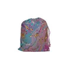 My Pour Cup Painting 7 2 Cbdoilprincess    3e784cd8-e6d8-4a8a-b63e-e3fb6a978394 Drawstring Pouch (small) by CBDOilPrincess1