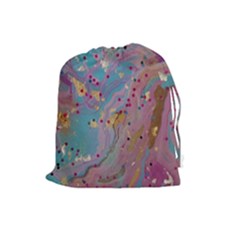 My Pour Cup Painting 7 2 Cbdoilprincess    3e784cd8-e6d8-4a8a-b63e-e3fb6a978394 Drawstring Pouch (large) by CBDOilPrincess1