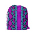Snake Print CBDOilPrincess 4be14ba2-4032-43e6-a099-7f7e7f0d7362 Drawstring Pouch (XL) View2