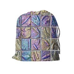 Tiles Cbdoilprincess 9bce4aa2-e68c-4f2b-9a83-c8e38fcd4516 Drawstring Pouch (xl) by CBDOilPrincess1