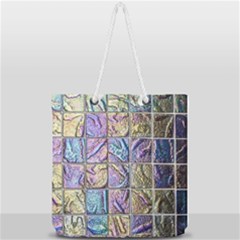 Tiles Cbdoilprincess 9bce4aa2-e68c-4f2b-9a83-c8e38fcd4516 Full Print Rope Handle Tote (large) by CBDOilPrincess1