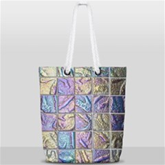 Tiles Cbdoilprincess 9bce4aa2-e68c-4f2b-9a83-c8e38fcd4516 Full Print Rope Handle Tote (small) by CBDOilPrincess1