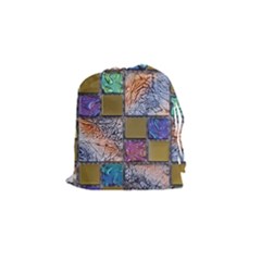Tiles Cbdoilprincess 4c3ec21c-5cb9-4df3-975d-d1bfcef57dda Drawstring Pouch (small) by CBDOilPrincess1