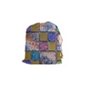 Tiles CBDOilPrincess 4c3ec21c-5cb9-4df3-975d-d1bfcef57dda Drawstring Pouch (Small) View1