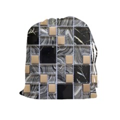Tiles Cbdoilprincess Db646b3e-83c5-4712-9f61-f4c31fb30546 Drawstring Pouch (xl) by CBDOilPrincess1