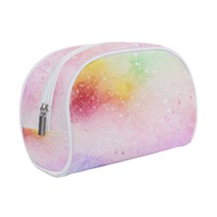 Rainbow Paint Make Up Case (small) by goljakoff