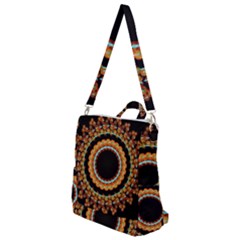 Mandala - 0009 - A Fast 24 Crossbody Backpack by WetdryvacsLair