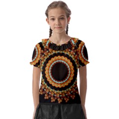 Mandala - 0009 - A Fast 24 Kids  Frill Chiffon Blouse by WetdryvacsLair