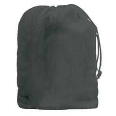 Beluga Grey Drawstring Pouch (3xl) by FabChoice