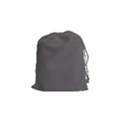 Carbon Grey Drawstring Pouch (Small) View1