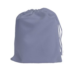 Cool Grey Drawstring Pouch (2xl) by FabChoice