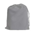 Drizzle Grey Drawstring Pouch (2XL) View1