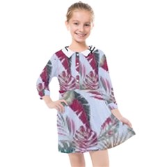 Spring/ Summer 2021 Kids  Quarter Sleeve Shirt Dress by tracikcollection