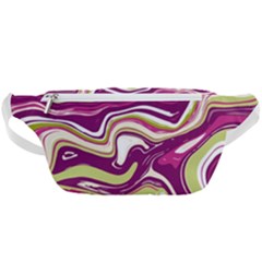 Vector Vivid Marble Pattern 5 Waist Bag  by goljakoff