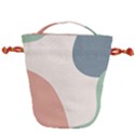 Abstract shapes  Drawstring Bucket Bag View1