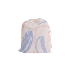 Marble Stains  Drawstring Pouch (small) by Sobalvarro