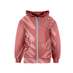 Terracota  Kids  Zipper Hoodie by Sobalvarro