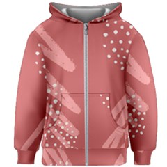 Terracota  Kids  Zipper Hoodie Without Drawstring by Sobalvarro