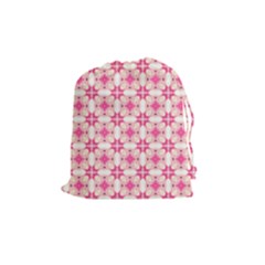 Pinkshabby Drawstring Pouch (medium) by PollyParadise
