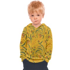 Folk Floral Pattern  Abstract Flowers Surface Design  Seamless Pattern Kids  Overhead Hoodie by Eskimos
