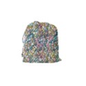 Multicolored Watercolor Stones Drawstring Pouch (Small) View2