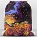 Nebula Starry Night Skies Abstract Art Drawstring Bag (Large) View2