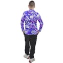 Weeping Wisteria Fantasy Gardens Pastel Abstract Men s Pique Long Sleeve Tee View2