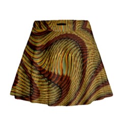 Golden Sands Mini Flare Skirt by LW41021