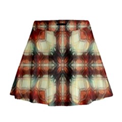 Royal Plaid  Mini Flare Skirt by LW41021