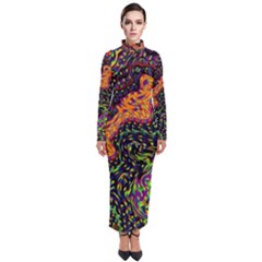 Goghwave Turtleneck Maxi Dress by LW41021