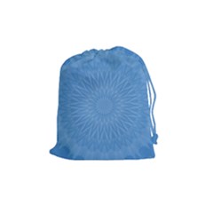 Blue Joy Drawstring Pouch (medium) by LW41021