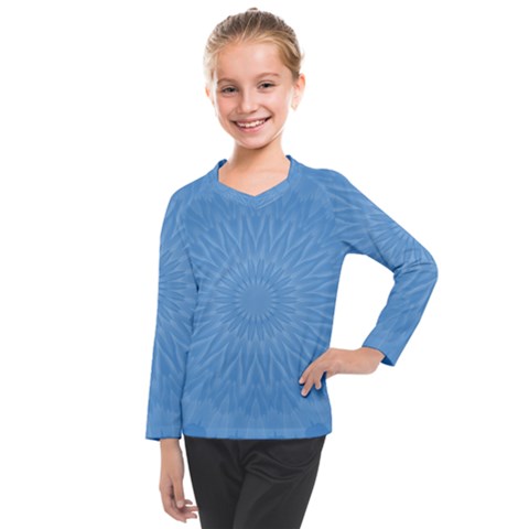 Blue Joy Kids  Long Mesh Tee by LW41021