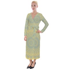 Shine On Velvet Maxi Wrap Dress by LW41021