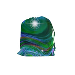 Night Sky Drawstring Pouch (medium) by LW41021