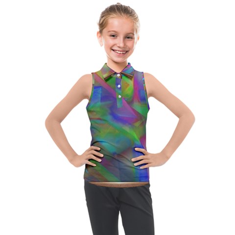 Prisma Colors Kids  Sleeveless Polo Tee by LW41021