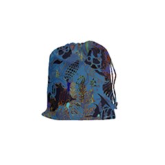 Undersea Drawstring Pouch (small) by PollyParadise